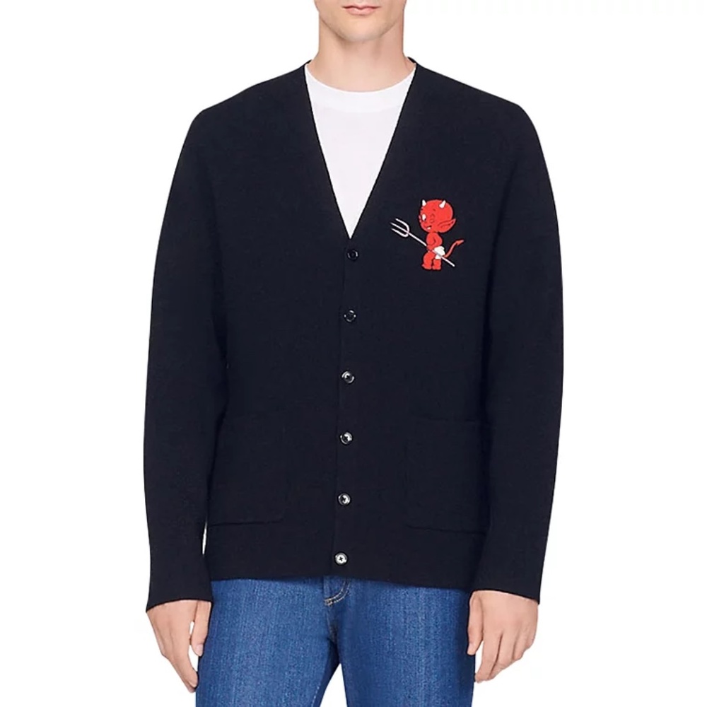 Hot Stuff Button Cardigan